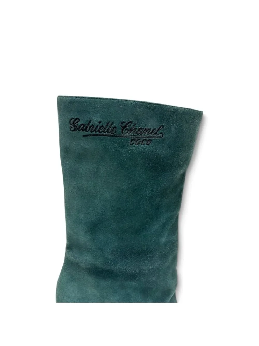 CHANEL Gabrielle Suede Mid-Calf Boots sz 7